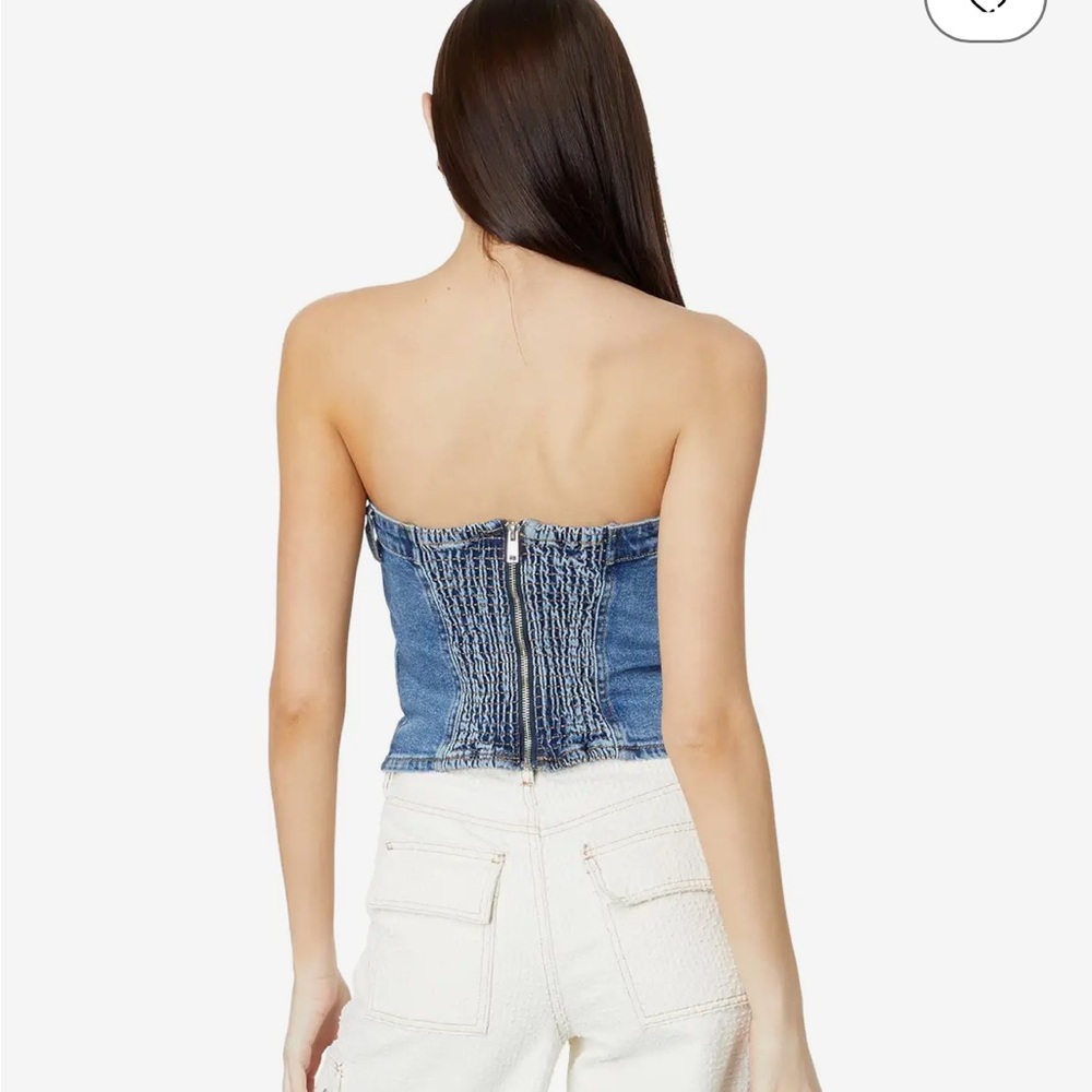 Blanknyc denim top - Picture 2 of 6
